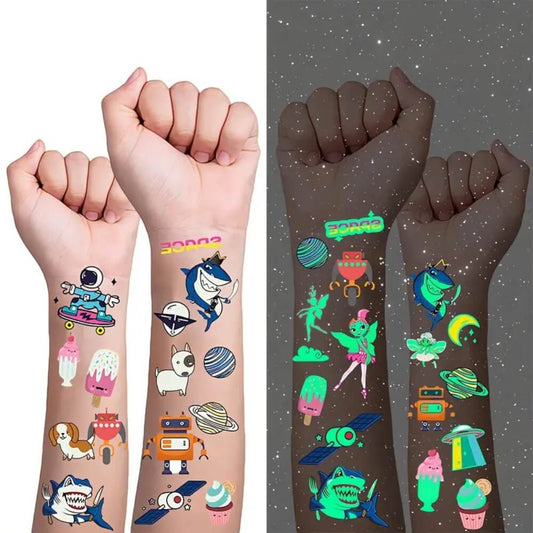 Glowys Funny Magic Tattoos